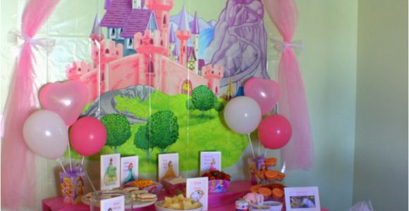 Disney Princess Birthday Decoration Ideas Disney Princess Birthday Party Ideas Food Decorations