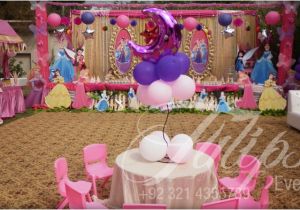 Disney Princess Birthday Decoration Ideas Plan themed Disney Princess Snow White Cinderella Party