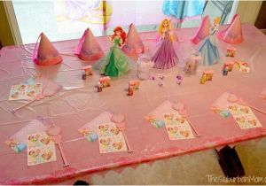 Disney Princess Birthday Party Ideas Decorations A Dream Come True Disney Princess Party thesuburbanmom