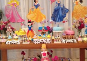 Disney Princess Birthday Party Ideas Decorations Festa Princesas Disney Diy Festa Menina Pinterest