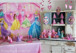 Disney Princess Birthday Party Ideas Decorations Princess Party Cupcakes and Decorations Hoosier Homemade