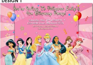 Disney Princess Birthday Party Invitations Free Printables Free Printable Birthday Invitation Disney Princess
