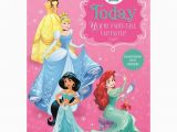 Disney Princess Happy Birthday Card 2 today Disney Princess Birthday Card 25461532