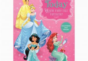 Disney Princess Happy Birthday Card 2 today Disney Princess Birthday Card 25461532