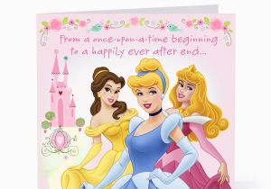 Disney Princess Happy Birthday Card Disney Princess Birthday Quotes Quotesgram