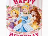 Disney Princess Happy Birthday Card Disney Princess Happy Birthday Card Age Girl Daughter
