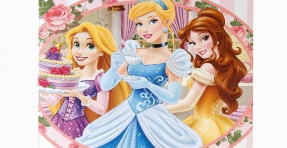 Disney Princess Happy Birthday Card Disney Princess Happy Birthday Card Age Girl Daughter