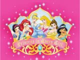 Disney Princess Happy Birthday Card Personalised Disney Princess Birthday Card Design 2
