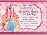 Disney Princesses Birthday Invitations Disney Princess Birthday Invitations Disney Princess