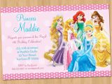 Disney Princesses Birthday Invitations Princess Invitation Disney Princess Invitation Birthday