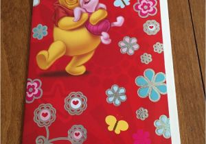 Disney themed Birthday Cards Disney 39 S Pooh Bear Piglet themed Birthday Greeting Card