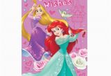 Disney themed Birthday Cards Disney Princess Ariel Rapunzel Birthday Card Kids themed