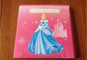 Disney themed Birthday Cards Disney Princesses Small Cinderella themed Christmas
