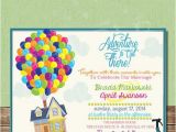 Disney Up Birthday Invitations Up Wedding Invitation Featuring Carl and Ellie 39 S House