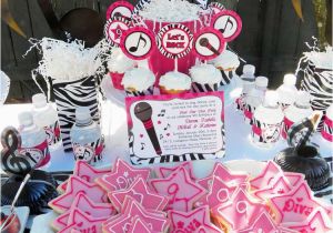 Diva Birthday Party Decorations Rockstar Diva Birthday Party Ideas Photo 1 Of 20 Catch