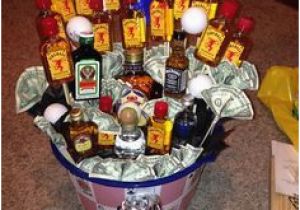 Diy 21st Birthday Gift Ideas for Him Gift Baskets Bombay Bottles Card 21st Birthday for