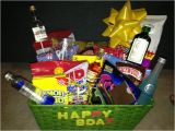 Diy 21st Birthday Gifts for Boyfriend Boyfriend Birthday Gift Basket Gift Ideas Pinterest