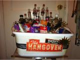 Diy 21st Birthday Gifts for Him Epic Diy 21st Birthday Hangover themed Gift Basket Gift