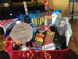 Diy 30th Birthday Gift Ideas for Boyfriend Boyfriend Birthday Basket 26 Of His Favorite Things for