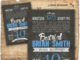 Diy 40th Birthday Invitations 40th Birthday Invitation Surprise 40th Birthday Invite