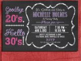 Diy 50th Birthday Invitations 30th 40th 50th Chalkboard Style Birthday Invitation 4×6