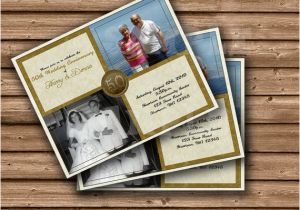 Diy 50th Birthday Invitations Printable 50th Wedding Anniversary Invitation Diy Golden