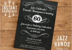 Diy 50th Birthday Invitations Vintage Adult Birthday Invitation Template Diy Printable
