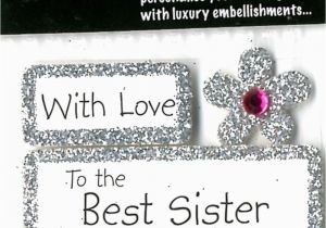 Diy Birthday Cards for Sister Happy Birthday Best Sister Diy Greeting Card toppers