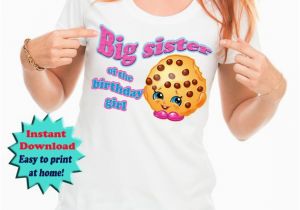 Diy Birthday Girl Shirt Diy Shopkins Birthday T Shirt Shopkins Big by