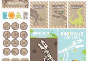 Diy Birthday Invitation Kits Dinosaur Birthday Party Kit Diy Invitation