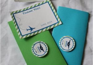 Diy Birthday Invitation Kits Diy Printable Airplane Birthday Invitation Kit Invite and