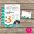 Diy Birthday Invitation Kits Diy Printable Shark Birthday Invitation Kit Invite and Thank