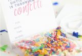 Diy Birthday Invitations Online Free Diy Confetti Invitation with Free Printable