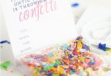 Diy Birthday Invitations Online Free Diy Confetti Invitation with Free Printable