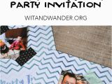 Diy Birthday Invitations Online Free Free Printable Diy Instagram Party Invitations Our