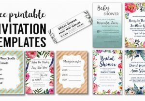 Diy Birthday Invitations Online Free Party Invitation Templates Free Printables Paper Trail