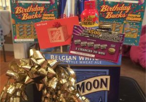 Diy Ideas for Birthday Gifts for Him Diy Birthday Beer Gift Basket for Him Diy My Own