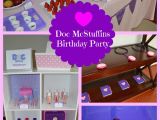 Doc Mcstuffin Birthday Decorations My Daughter S Happy Healthy Doc Mcstuffins Birthday Party