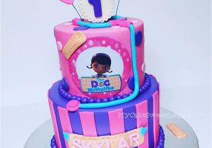 Doc Mcstuffins Birthday Cake Decorations Doc Mcstuffins 1st Birthday Cake Cakecentral Com