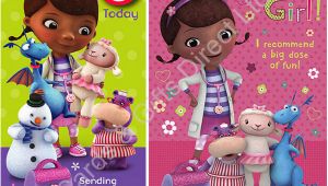 Doc Mcstuffins Birthday Card Disney Junior Doc Mcstuffins Birthday Greeting Card Doctor