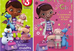 Doc Mcstuffins Birthday Card Disney Junior Doc Mcstuffins Birthday Greeting Card Doctor