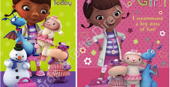 Doc Mcstuffins Birthday Card Disney Junior Doc Mcstuffins Birthday Greeting Card Doctor