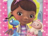 Doc Mcstuffins Birthday Card Doc Mcstuffins 5th Birthday Card with Badge Cardspark