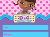 Doc Mcstuffins Birthday Card Doc Mcstuffins Invitation Template