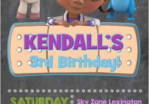 Doc Mcstuffins Birthday Cards Doc Mcstuffins Chalkboard Invitations General Prints