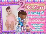 Doc Mcstuffins Birthday Invitations Online Custom Photo Invitations Doc Mcstuffins Birthday Invitation