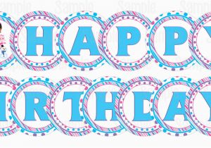 Doc Mcstuffins Happy Birthday Banner Printable Doc Mcstuffins Birthday Banner