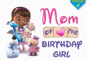 Doc Mcstuffins Mom Of the Birthday Girl Doc Mcstuffins Birthday Mom Of Birthday Girl Printable Iron On