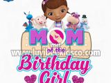 Doc Mcstuffins Mom Of the Birthday Girl Doc Mcstuffins Iron On Transfer Hearts Mom Of the