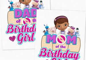 Doc Mcstuffins Mom Of the Birthday Girl Printable Baby Kids Iron On Transfers by Luvibeekids Co